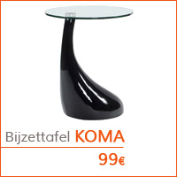 Decoratiehoek meubilair - Design bijzettafel KOMA